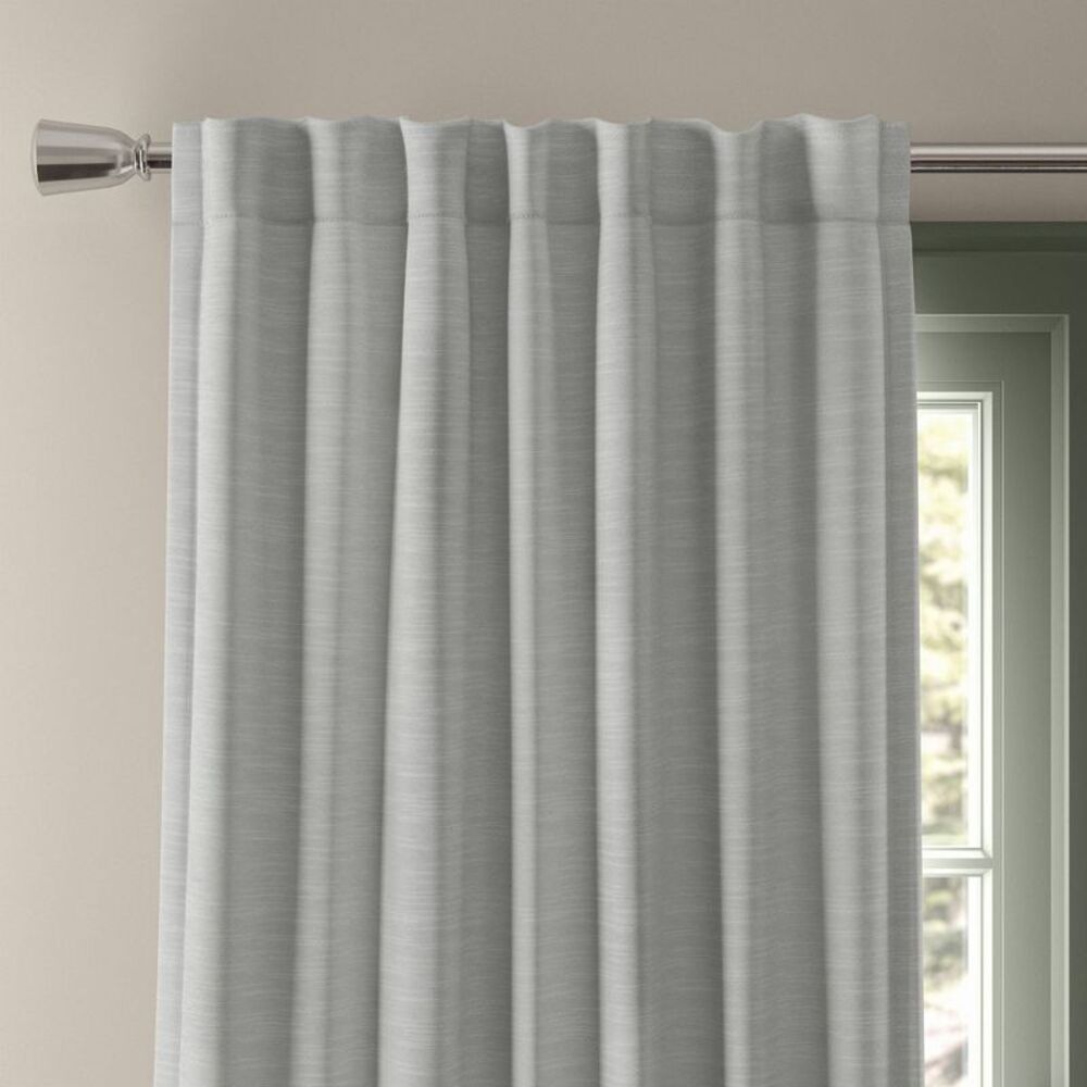 Threshold - 50"x84" Blackout Henna Window Curtain Panel Gray - Gray